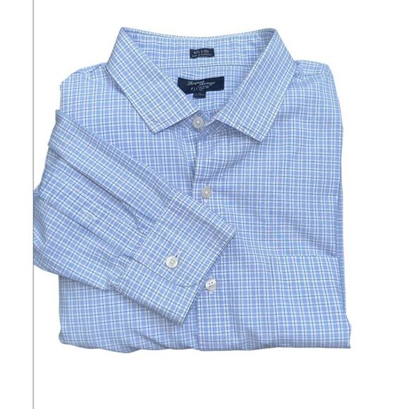 J. Crew Thompson Shirtings Men’s Dress Shirt Sz. XL Professional Office - Picture 4 of 16
